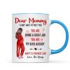 Happy First Mother's Day Pregnancy Mom From The Bump Personalized Mug