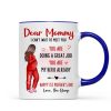 Happy First Mother's Day Pregnancy Mom From The Bump Personalized Mug