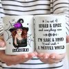Happy Halloween - I'm Not Sugar And Spice - Personalized Mug, Halloween Ideas.