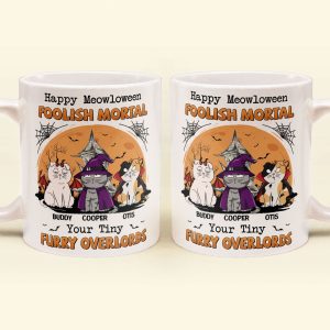 Happy Meowloween - Personalized Mug
