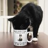 Happy Mother's Day Cat Mom, Thanks for Scooping My Poop, Personalized Stainless Steel Tumbler With Handle