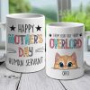 Happy Mother's Day From Your Tiny Furry Overlord - Gift For Mother's Day - Personalized Mug