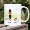 Happy Mother's Day, Gift For Mom, Personalized Mug, Dog Mom Mug, Mother's Day Gift