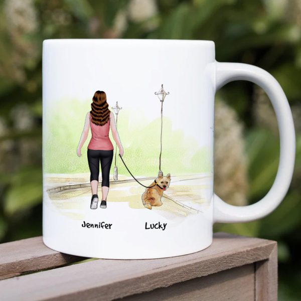 Happy Mother's Day, Gift For Mom, Personalized Mug, Dog Mom Mug, Mother's Day Gift