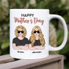 Happy Mother's Day, Gift For Mom, Personalized Mug, Mom And Kid Coffee Mug, Mother's Day Gift