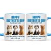 Happy Mother's Day Human Servant - Personalized Mug - Unique Gift for Cat Moms