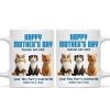Happy Mother's Day Human Servant - Personalized Mug - Unique Gift for Cat Moms