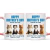 Happy Mother's Day Human Servant - Personalized Mug - Unique Gift for Cat Moms