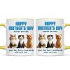 Happy Mother's Day Human Servant - Personalized Mug - Unique Gift for Cat Moms