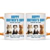Happy Mother's Day Human Servant - Personalized Mug - Unique Gift for Cat Moms