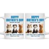 Happy Mother's Day Human Servant - Personalized Mug - Unique Gift for Cat Moms
