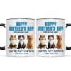 Happy Mother's Day Human Servant - Personalized Mug - Unique Gift for Cat Moms