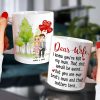 Happy Mother's Day, Personalized Couple Coffee Mug Wine Tumbler Accent Mug