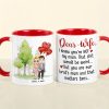 Happy Mother's Day, Personalized Couple Coffee Mug Wine Tumbler Accent Mug