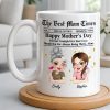 Happy Mother's Day Thank You Mom Newspaper Cartoon - Personalized Custom Coffee Mug - MOM146_MG