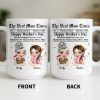 Happy Mother's Day Thank You Mom Newspaper Cartoon - Personalized Custom Coffee Mug - MOM146_MG