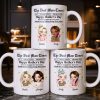 Happy Mother's Day Thank You Mom Newspaper Cartoon - Personalized Custom Coffee Mug - MOM146_MG