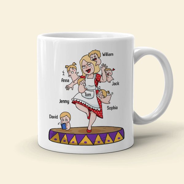 Happy Mother's Day To The Ringmaster Of The Shit Show, Personalized Mug, Mother's Day Gift, Gift For Mom