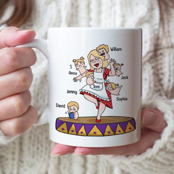 Happy Mother's Day To The Ringmaster Of The Shit Show, Personalized Mug, Mother's Day Gift, Gift For Mom