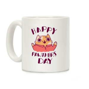 Happy Pawther's Day Coffee Mug