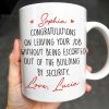 Happy Retirement - Gift For Coworkers, Work Friends, Colleagues - Personalized Custom Coffee Mug - FAM304_MG