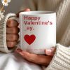 Happy Valentine's Day I'll Give You The D Later Mug - Personalized Custom Coffee Mug - CPL129_MG
