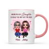 Having Me As A Daughter Only Gift You Need Doll Women Sitting Gift For Mom Personalized Mug