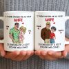 Having Me As Your Wife Is Enough Of A Gift - Personalized Custom Coffee Mug - CPL1343_MG
