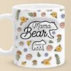 Having Somewhere To Go Is Home - Family Personalized Custom 3D Inflated Effect Printed Mug - Mother's Day, Gift For Mom, Grandma