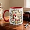 He Is Risen - Personalized Accent Mug - Gift For Christians HH01