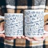 He Left The 99 To Find Me - Lost Sheep Toile De Jouy - Personalized Mug