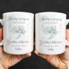 Healing In Progress, Hope Love Light, Stars Leaves Design - Personalized Custom Coffee Mug - DTG069_MG