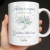 Healing In Progress, Hope Love Light, Stars Leaves Design - Personalized Custom Coffee Mug - DTG069_MG