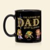 Heart Of The Family 03NAQN060623 Personalized Family Coffee Black Mug
