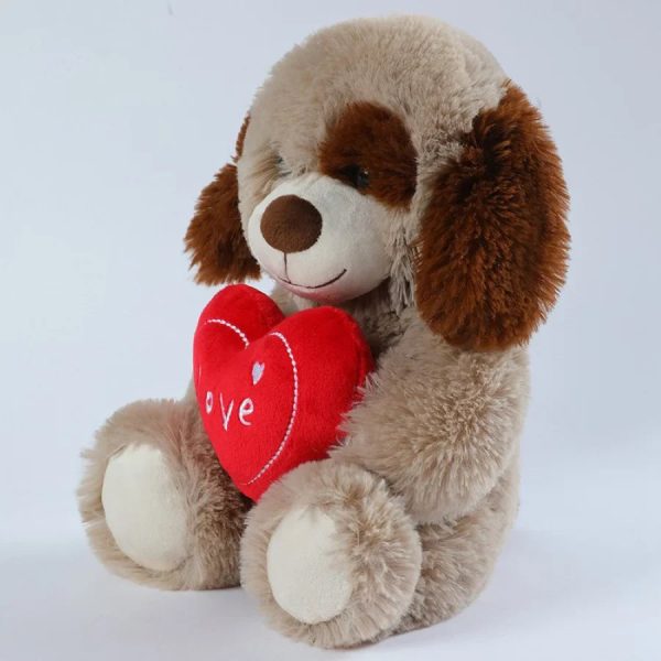 Heart Shaped Bear Plush Toy 13.5 Inches