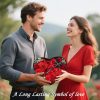 Heart-Shaped Rose Gift Box Foam Artificial Roses for Valentine’s Day and Special Occasions