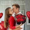 Heart-Shaped Rose Gift Box Foam Artificial Roses for Valentine’s Day and Special Occasions