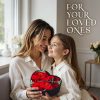 Heart-Shaped Rose Gift Box Foam Artificial Roses for Valentine’s Day and Special Occasions