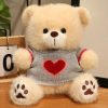 Heart Sweater Teddy Bear Plush