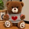 Heart Sweater Teddy Bear Plush