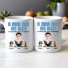 Heartwarming Pet-Themed Mug Personalized 'A Man and His Dogs' Design, Ideal Gift for Dog Owners