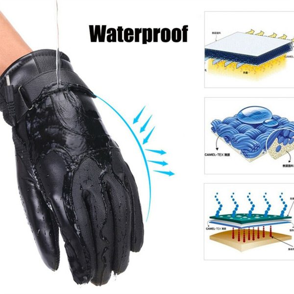 Heated Usb Dog Walking Gloves