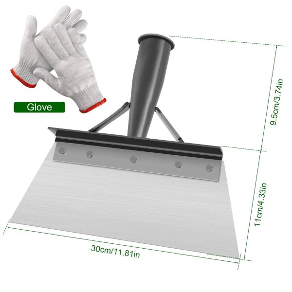 Heavy Duty Outdoor Garden Shovel For Quick Weeding And Cleaning