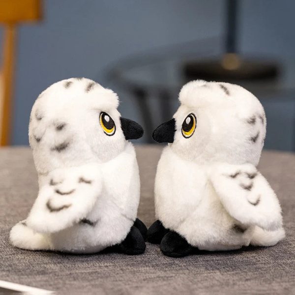 Hedwig Owl Plush Toy Soft Stuffed Animal Cute Shoulder Plush for Kids