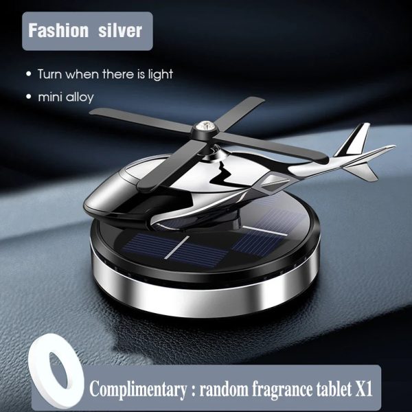 Helicopter Solar Car Air Freshener