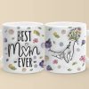 Her Hand, My Anchor In The Storm - Family Personalized Custom 3D Inflated Effect Printed Mug - Gift For Mom, Grandma
