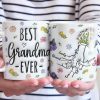 Her Hand, My Anchor In The Storm - Family Personalized Custom 3D Inflated Effect Printed Mug - Gift For Mom, Grandma