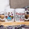 Her Nose Stuck In a Book, Personalized Coffee Mug, Gift For Book Lover, 06HUPO301123PA, 221223