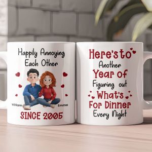 Here's To Another Year Of Figuring Out What's For Dinner Every Night - Personalized Mug