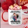 Here's Your Annual Reminder Of How Lucky, Personalized Accent Mug, Hugging Couple Gifts